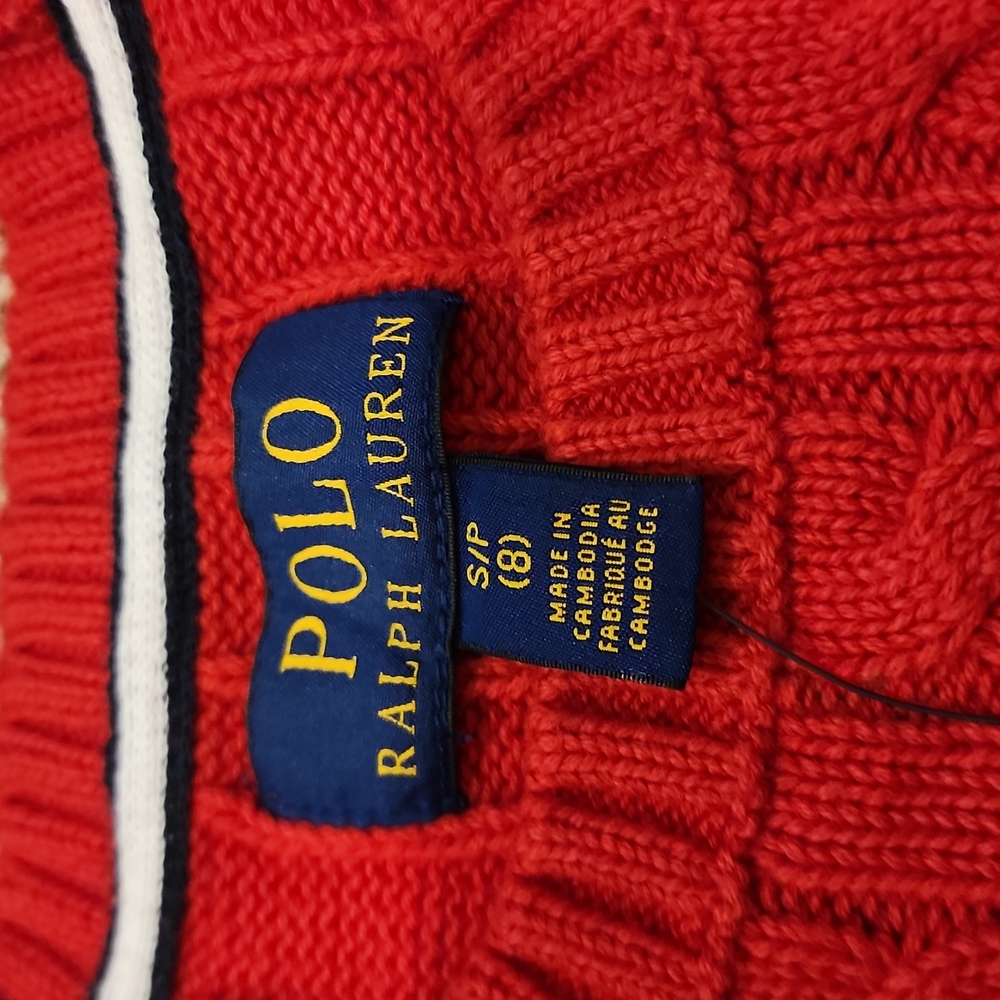 Polo Ralph Lauren Red Sweater - Picture 2 of 7